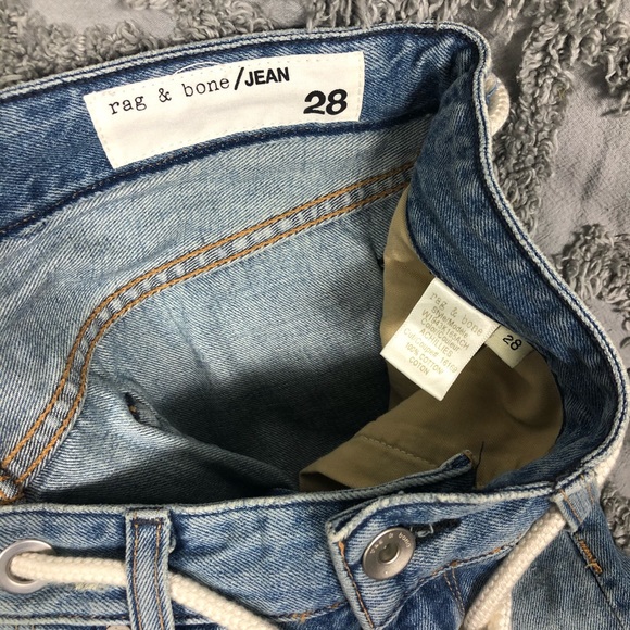 Rag & bone NEW YORK rocklyn short waist 28 - Picture 8 of 11